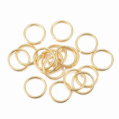 304 Stainless Steel Open Jump Rings X-STAS-H396-B-01G-1