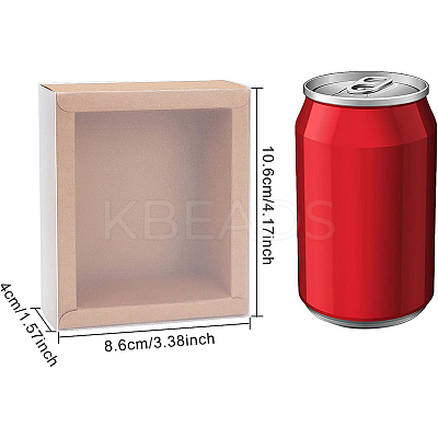 Kraft Paper Jewelry Boxes LS-CON-WH0068-65E-1