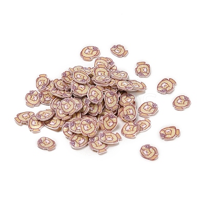 Handmade Polymer Clay Cabochons CLAY-B005-11A-1