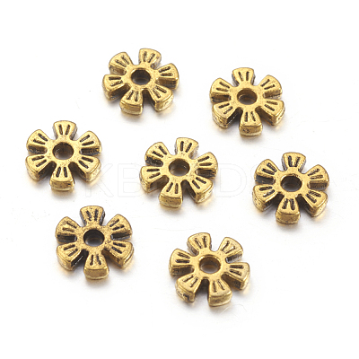 Alloy Spacer Beads PALLOY-R00742-AG-NR-1