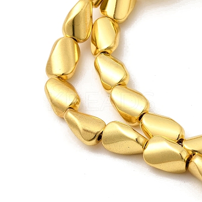 Electroplate Glass Beads Strands EGLA-F166-05A-G-1