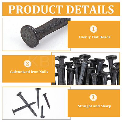 250G 5 Styles Iron Pyramid Spikes FIND-BC0013-70-1