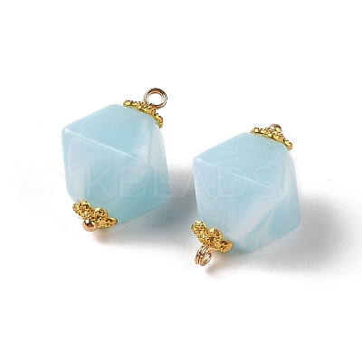Two Tone Acrylic Pendants MACR-C033-07B-1