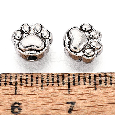 Tibetan Style Alloy Beads TIBE-N013-05AS-1