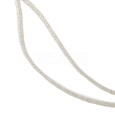 Adjustable Polyester Cord Necklace Making AJEW-JB01379-02-1