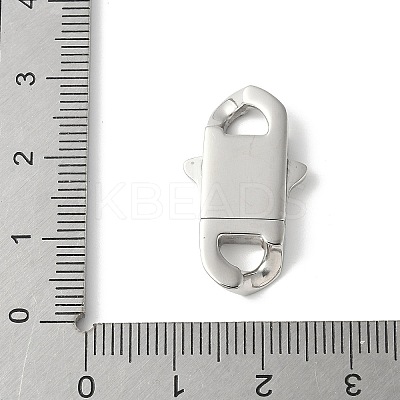 316 Surgical Stainless Steel Bayonet Clasps STAS-H234-01P-03-1