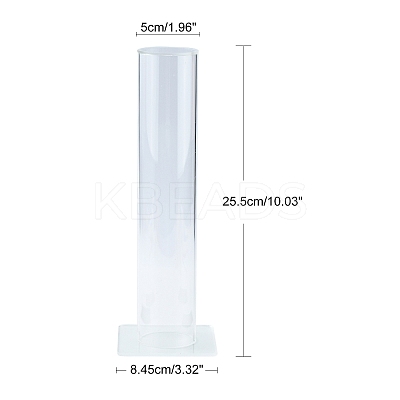 Organic Glass Bracelet Displays BDIS-E004-8C-1