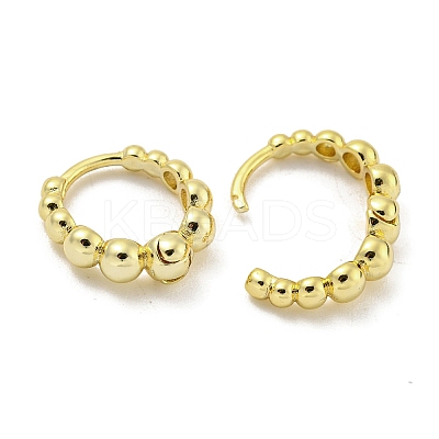 Brass Hoop Earrings EJEW-L211-010D-G-1