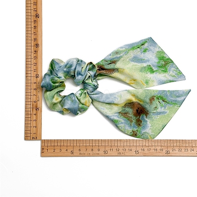 Oil Painting Cloth Hair Accessories PW-WG70012-01-1