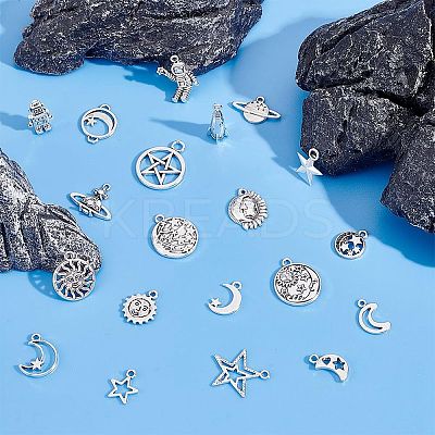 20 Styles Tibetan Style Alloy Pendants FIND-AR0005-10-1