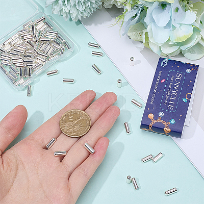 100Pcs Brass Brooch Findings MAK-SC0001-31-1