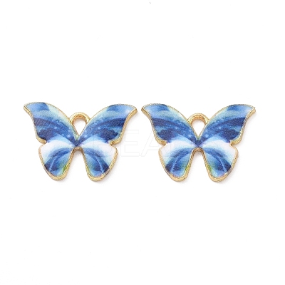 Alloy Enamel Pendants PALLOY-M200-01LG-H-1