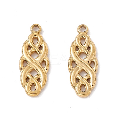 Ion Plating(IP) 201 Stainless Steel Pendants STAS-K242-11G-1