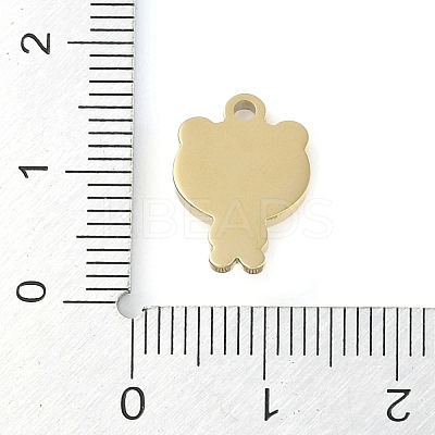 Ion Plating(IP) 304 Stainless Steel Pendants STAS-P366-91A-G-1