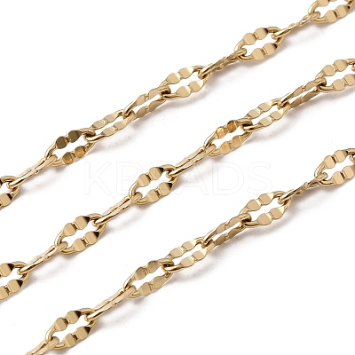 304 Stainless Steel Dapped Chains CHS-P029-02A-G-1