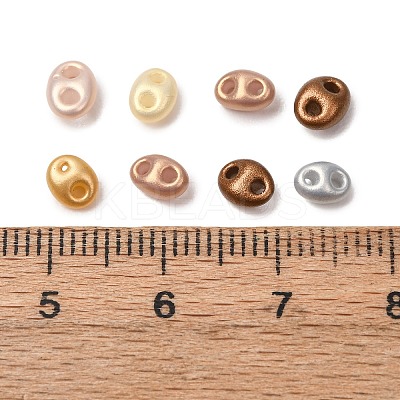 10G Opaque Colours Glass Seed Beads SEED-L013-02E-1