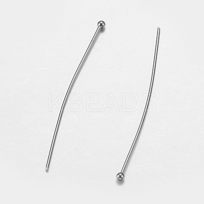 Tarnish Resistant 304 Stainless Steel Ball Head Pins STAS-I097-047P-1