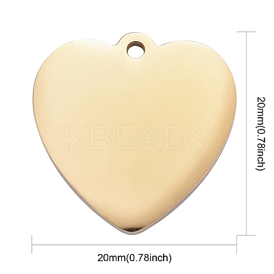 304 Stainless Steel Pendants LS-STAS-I140-10A-G-1