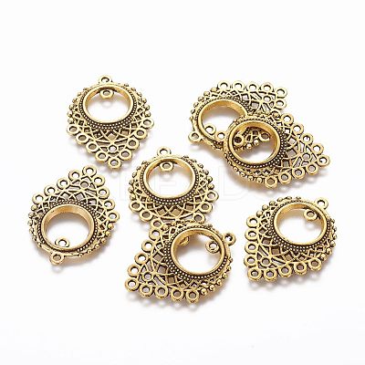 Tibetan Style Alloy Chandelier Component Links TIBE-A006-022AG-1