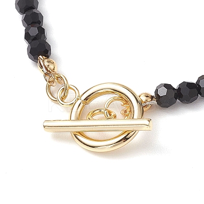Synthetic Crackle Quartz Beaded Necklaces for Women NJEW-JN04801-1
