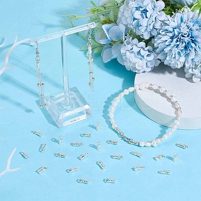 50Pcs Brass Cord Ends KK-PH0012-88A-1