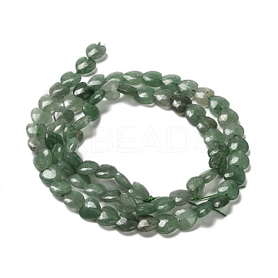 Natural Green Aventurine Beads Strands G-P575-C17-6mm-1