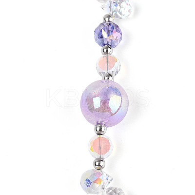 Glass and Acrylic and CCB Beads Strands MAK-T011-05B-1