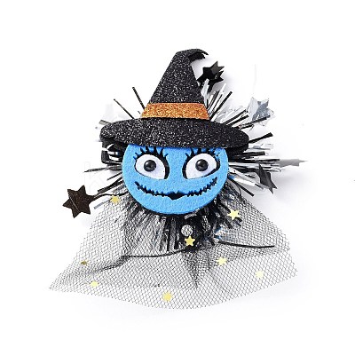 Halloween Theme Felt Alligator Hair Clips PHAR-L008-01I-1