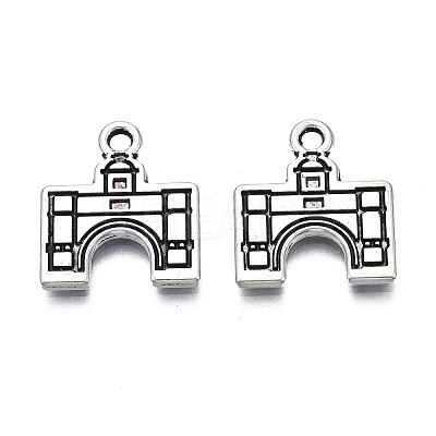 Tibetan Style Alloy Pendants TIBEP-N008-166-1