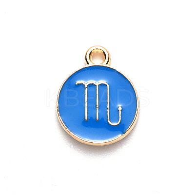 Alloy Enamel Pendants LS-ENAM-S124-01A-02L-1