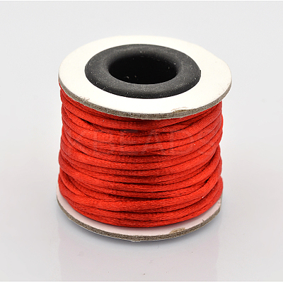 Nylon Satin Rattail Cords NWIR-O001-A-07-1