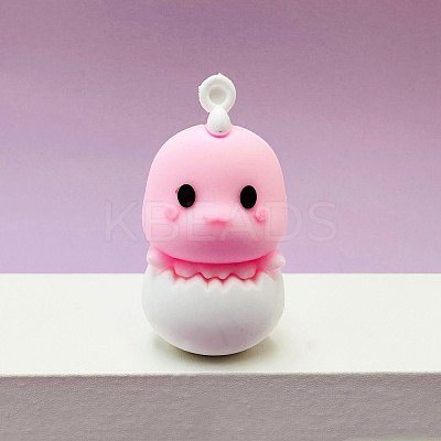 Cartoon PVC Plastic Pendants KY-D018-03A-1