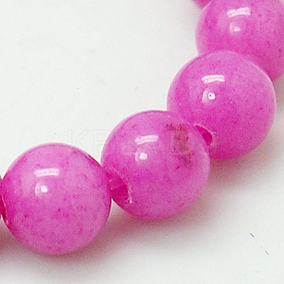 Natural Mashan Jade Round Beads Strands X-G-D263-12mm-XS30-1