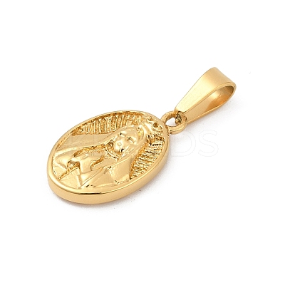 Ion Plating(IP) 304 Stainless Steel Pendants STAS-Z075-23G-1