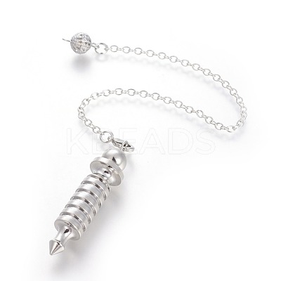 Brass Coil Dowsing Pendulums KK-G771-01P-1