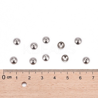 Tarnish Resistant 304 Stainless Steel Bead Caps STAS-D040-1