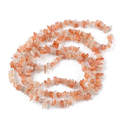 Natural Strawberry Quartz Beads Strands G-G0003-B02-1