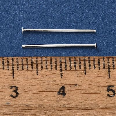 Brass Flat Head Pins KK-H502-01B-S-1