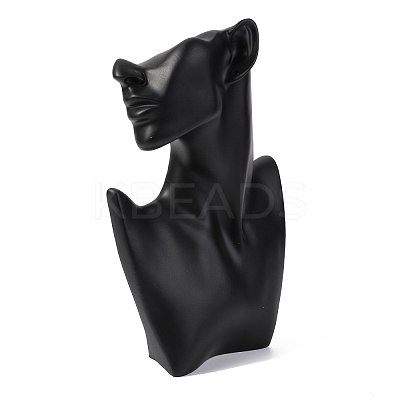 High End Resin Side Body Model Portrait Jewelry Stand NDIS-B001-03A-1