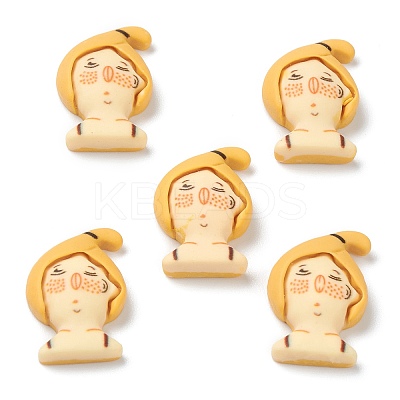 Resin Cabochons X-CRES-G015-14-1