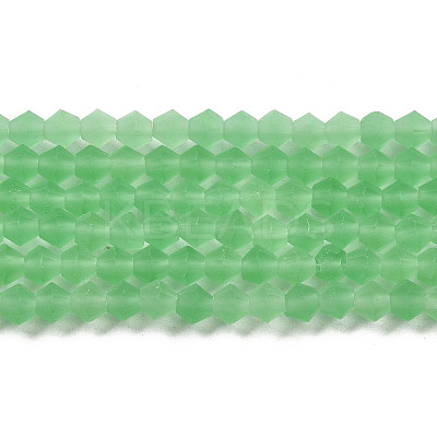 Imitate Austrian Crystal Frosted Glass Beads Strands LS-EGLA-A039-T2mm-MD24-1