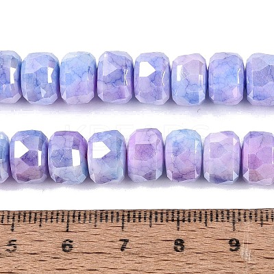 Anti-Tarnish Electroplate Glass Beads Strands GLAA-T025-10mm-11M-1