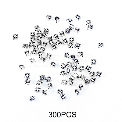 Tibetan Silver Alloy Beads PALLOY-PH0005-35-1