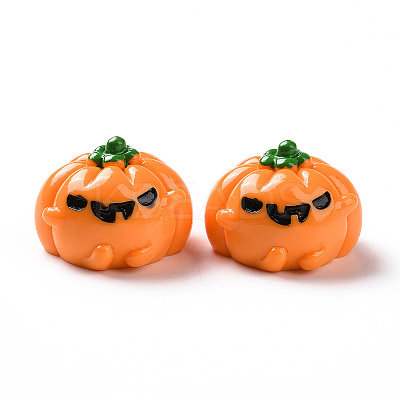 Halloween Opaque Resin Cabochons RESI-D063-15C-1