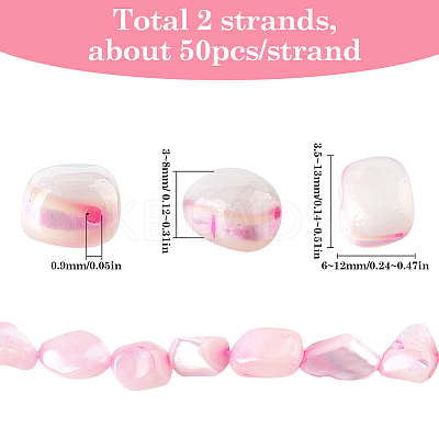 100Pcs Natural Trochid Shell/Trochus Shell Beads BSHE-SC0001-16B-1