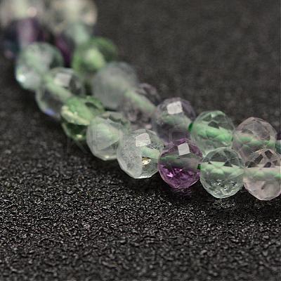 Natural Fluorite Beads Strands G-F460-16-1