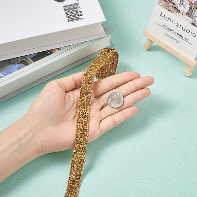 Glitter Resin Hotfix Rhinestone(Hot Melt Adhesive On The Back) OCOR-TAC0004-B-02-1
