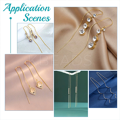 304 Stainless Steel Earring Findings STAS-UN0015-84P-1
