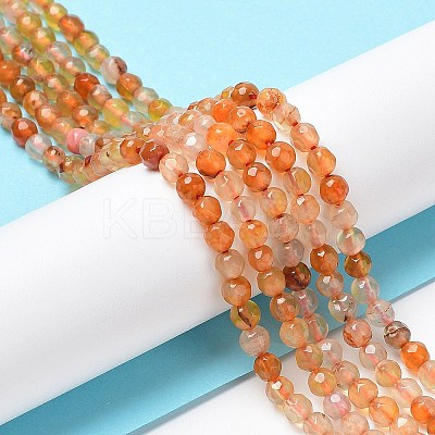 Natural Agate Beads Strands G-Q1000-02F-1