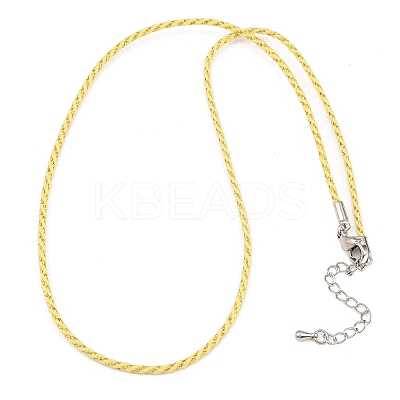 2MM Nylon Braided Cord Necklace Making MAK-A019-02P-16-1